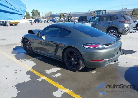 2024 Porsche 718 Cayman Lx z USA, uszkodzony, nr VIN WP0AB2A86RK264596